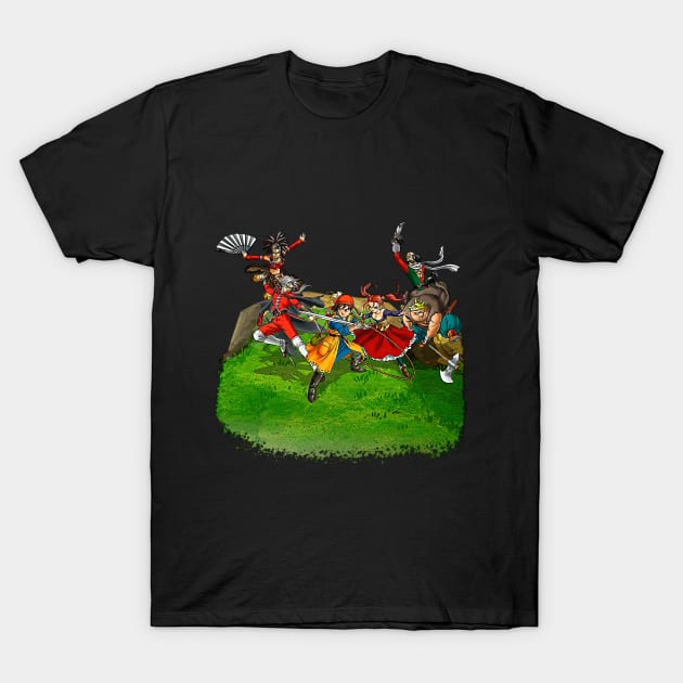 Dragon quest VIII T-Shirt by michelo13